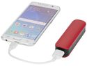 Powerbank 2000 mAh Edge, czerwony / czarny