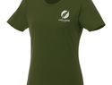 T-shirt damski z krótkim rękawem Heros, zieleń wojskowa