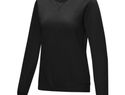 Jasper women’s organic recycled crewneck sweater, czarny