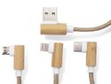 Kabel USB 3 w 1 FLAX