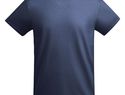 Breda koszulka dziecięca z krótkim rękawem, navy blue