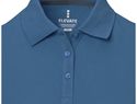 Damskie polo Calgary z krótkim rękawem, tech blue