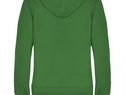 Urban damska bluza z kapturem, kelly green / biały
