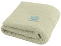 Sophia bawełniany ręcznik kąpielowy o gramaturze 450 g/m² i wymiarach 30 x 50 cm, jasnoszary