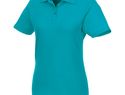 Helios - koszulka damska polo z krótkim rękawem, morski