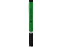 Solidny, kolorowy długopis Turbo z gumowym uchwytem, zielony / czarny