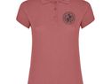 Star koszulka damska polo z krótkim rękawem, chrysanthemum red