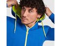 Fuji bluza unisex, czarny / fluor yellow
