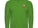 Estrella koszulka męska polo z długim rękawem, grass green