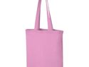 Torba bawełniana Madras 140 g/m², różowy