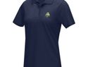 Damska organiczna koszulka polo Graphite, granatowy