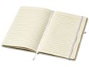 Polar A5 notebook with lined pages, biały