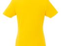 T-shirt damski z krótkim rękawem Heros, żółty
