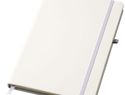 Polar A5 notebook with lined pages, biały