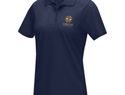 Damska organiczna koszulka polo Graphite, granatowy