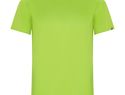 Imola sportowa koszulka dziecięca z krótkim rękawem, fluor green