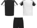 Juve zestaw sportowy unisex, biały / czarny