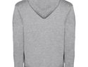 Urban dziecięca bluza z kapturem, marl grey / czarny