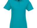 Helios - koszulka damska polo z krótkim rękawem, morski