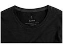 Ponoka long sleeve men's organic t-shirt, czarny