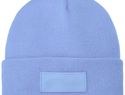 Czapka typu beanie Boreas z naszywką, jasnoniebieski