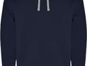 Urban męska bluza z kapturem, navy blue / marl grey