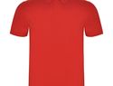 Austral koszulka polo unisex z krótkim rękawem, czerwony