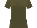 Capri koszulka damska z krótkim rękawem, militar green