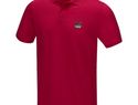 Męska organiczna koszulka polo Graphite, czerwony
