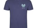 Star koszulka męska polo z krótkim rękawem, blue denim