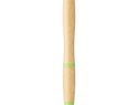 Bambusowy długopis Nash, piasek pustyni / zielony