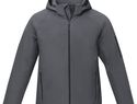 Notus męska ocieplana kurtka softshell, szary sztormowy