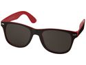 Okulary przeciwsłoneczne Sun Ray z dwoma kolorowymi wstawkami, czerwony / czarny