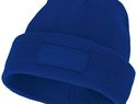 Czapka typu beanie Boreas z naszywką, niebieski
