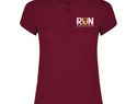 Star koszulka damska polo z krótkim rękawem, garnet