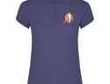 Star koszulka damska polo z krótkim rękawem, blue denim