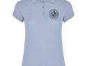Star koszulka damska polo z krótkim rękawem, zen blue