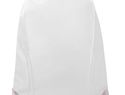 Plecak Oriole ściągany sznurkiem z kolorowymi rogami, biały / czerwony