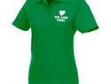 Helios - koszulka damska polo z krótkim rękawem, zielona paproć