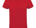 Atomic koszulka unisex z krótkim rękawem, czerwony