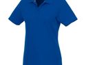 Helios - koszulka damska polo z krótkim rękawem, niebieski