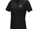 Damska organiczna koszulka polo Graphite, czarny