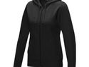 Ruby women’s organic recycled full zip hoodie, czarny
