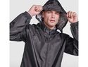 Escocia lekka kurtka przeciwdeszczowa unisex, królewski niebieski
