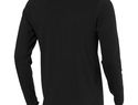 Ponoka long sleeve men's organic t-shirt, czarny