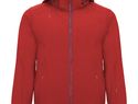 Siberia kurtka unisex typu softshell, czerwony