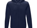 Ruby men’s organic recycled full zip hoodie, granatowy