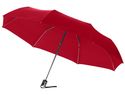 Automatyczny parasol składany 21,5" Alex, czerwony