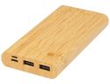 Powerbank Tulda o pojemności 10,000 mAh wykonany z bambusa, naturalny