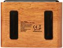 Głośnik Wooden z bezprzewodową ładowarką indukcyjną 3 W, drewno